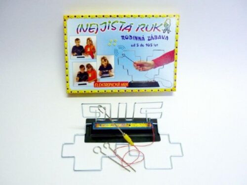 Nejistá ruka - společenská elektronická hra