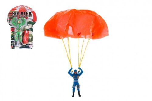 parašutista voják plast 11cm s padákem