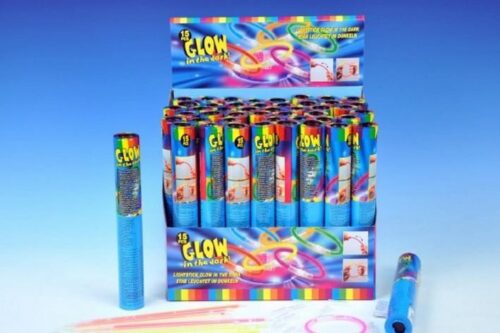 náramky svítící 15ks v tubě