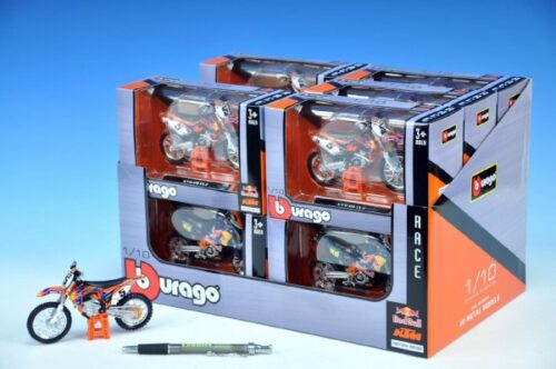 Motorka Burago kov/plast 11cm 1:18 mi
