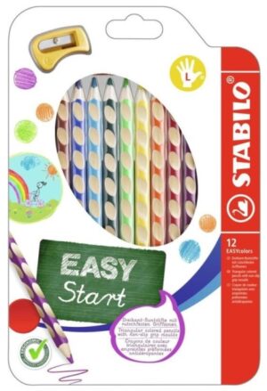 pastelky stabilo EASY colors 331/12 Levák